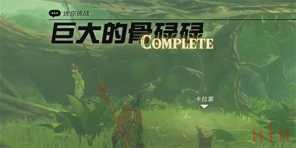 王国之泪巨大的骨碌碌迷你挑战攻略