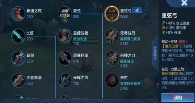王者荣耀角色专精装大全