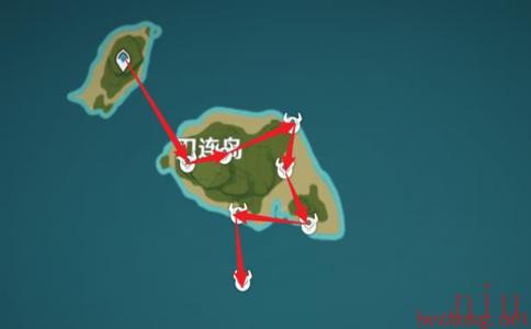 刀镡采集路线位置攻略