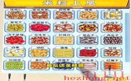 爆梗找茬王干果店开摊攻略