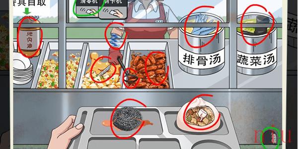 就挺秃然的良心食堂通关攻略