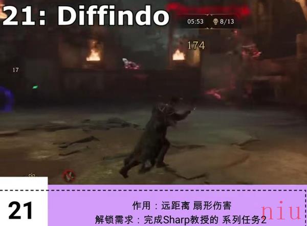 霍格沃茨之遗全咒语效果介绍