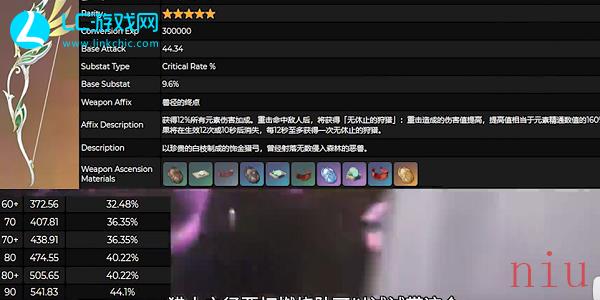 林尼用什么武器最好