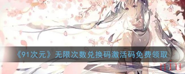91次元无限次数兑换码激活码大全