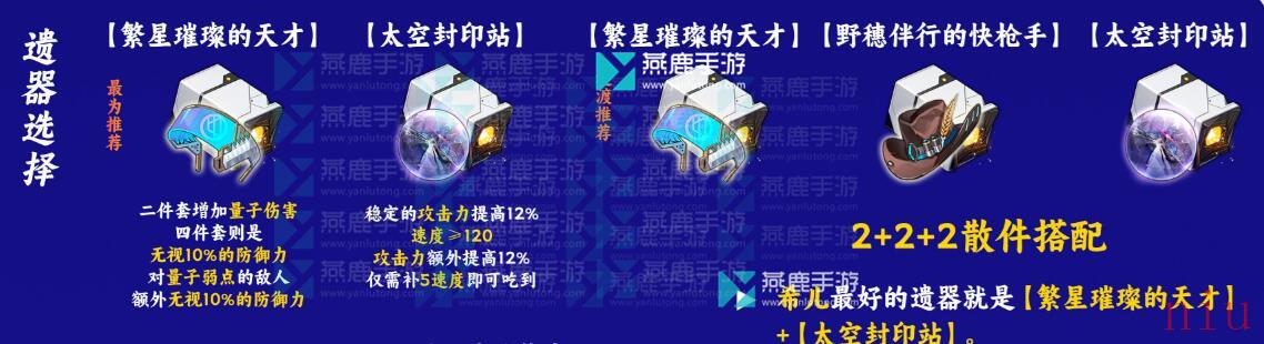 希儿光锥遗器配队突破材料攻略一览