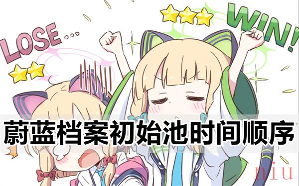 蔚蓝档案初始池都有谁