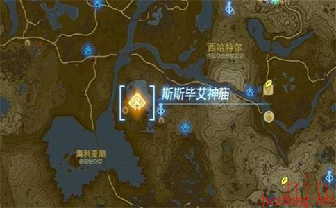 斯斯毕艾神庙的位置