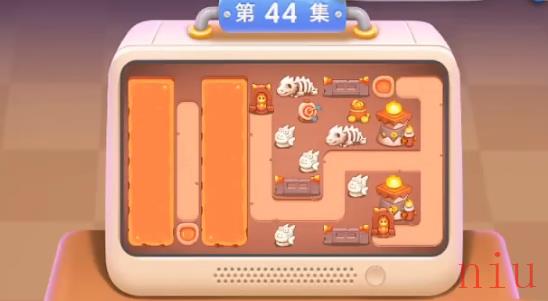 保卫萝卜4饿龙传说第44关怎么过