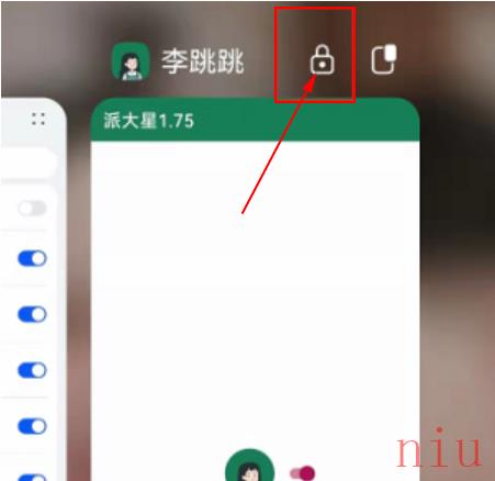 李跳跳怎么保持开启状态