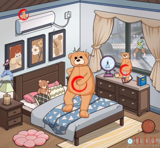 找出小熊图文通关攻略
