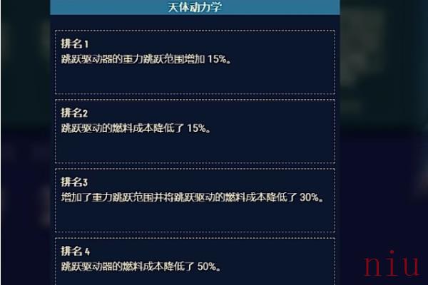 星空游戏天体动力学技能有什么用