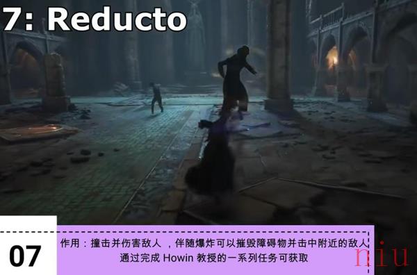 霍格沃茨之遗全咒语效果介绍
