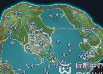 原神4.0苍晶区水神瞳位置大全